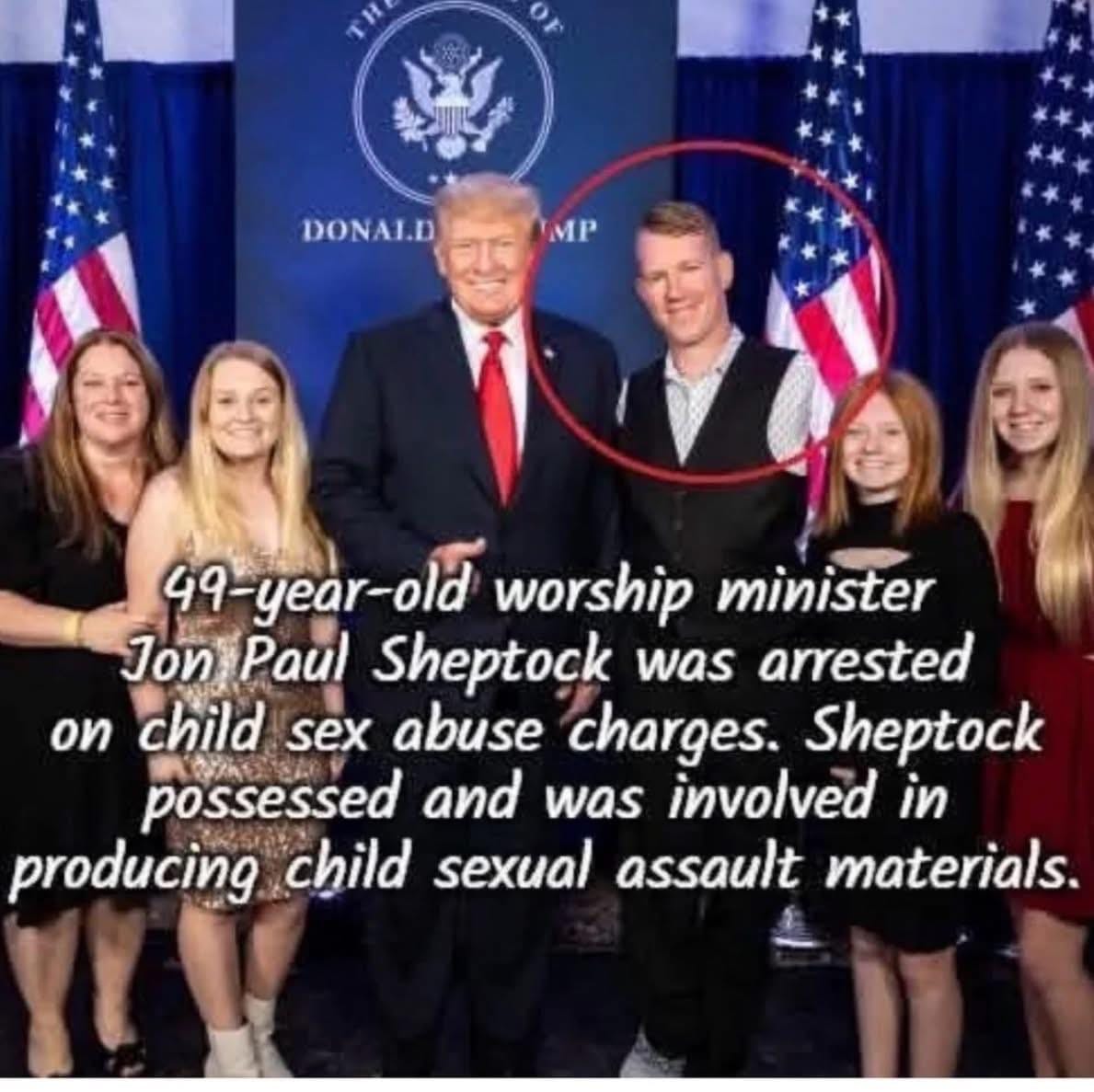 MAGA pedophiles busted